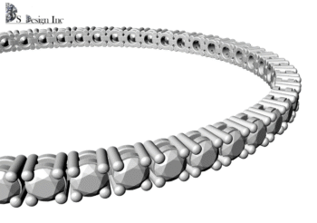 Bracelet 4 Prongs
