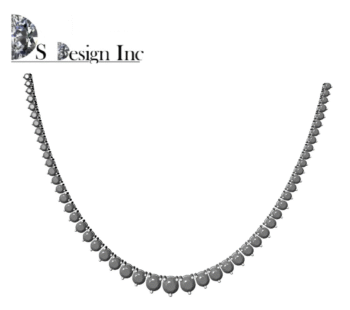 Riviera Necklace 3 Prongs