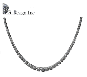 Riviera Necklace 4 Prongs